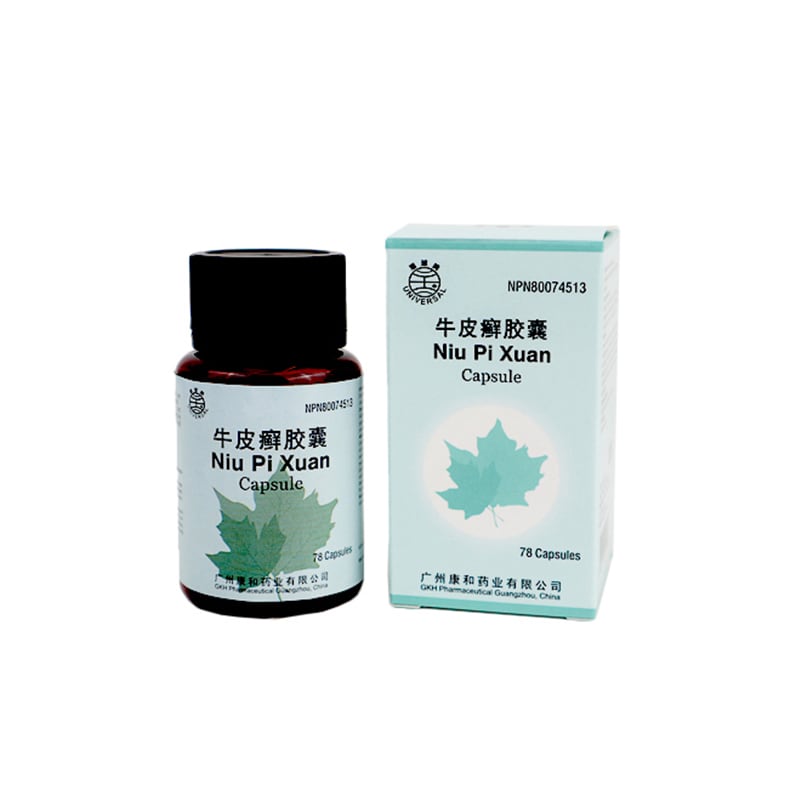Chinese Herbs Niu Pi Xuan Capsule (For Psoriasis)