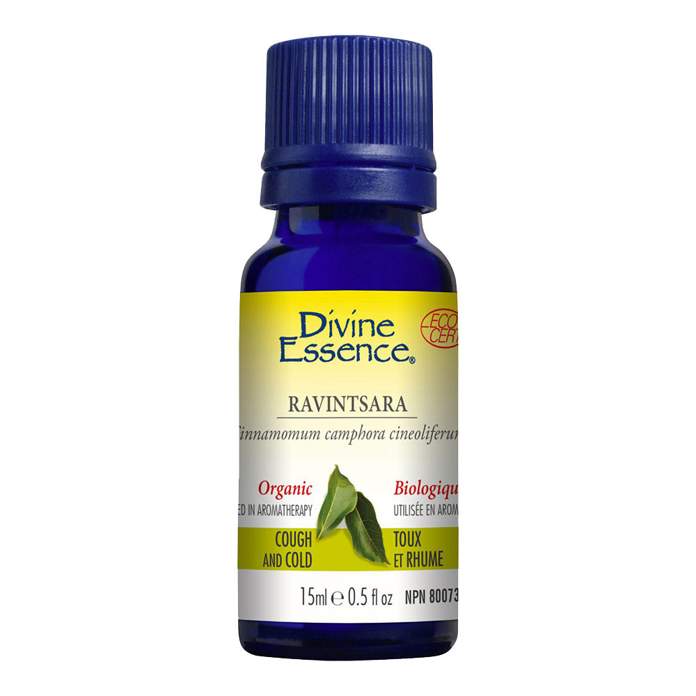 Ravintsara Organic Essential Oil 15ml, DIVINE ESSENCE