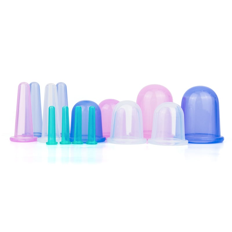 Natural Balance massage body Silicone Cupping Set 14 pcs