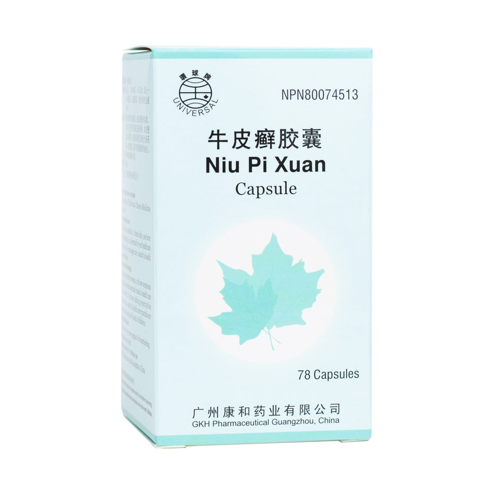 Chinese Herbs Niu Pi Xuan Capsule (For Psoriasis)