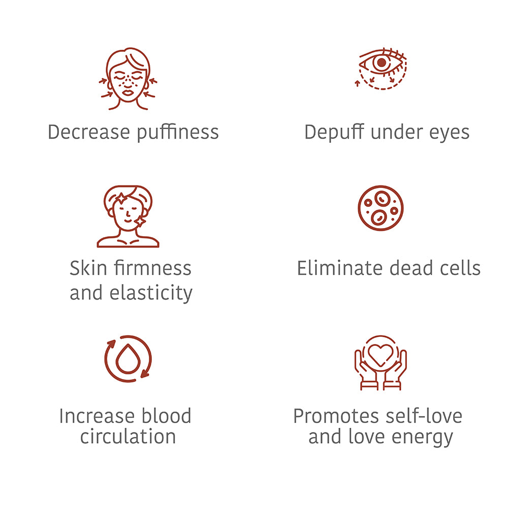 Rose quartz eye massage tool (rosebud)-Thera Crystals®