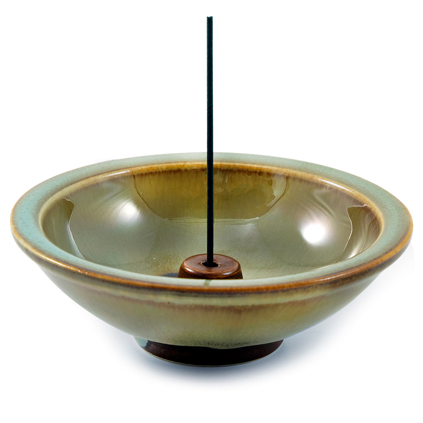 Shoyeido Round Incense Holder - Desert Sage