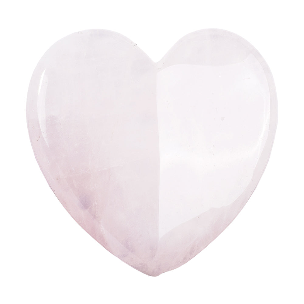 Rose Quartz Sculptor Gua Sha (Heart Shape) - Thera Crystals™