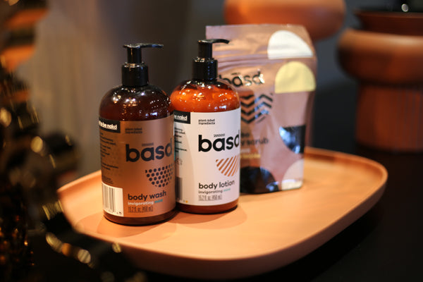 Basd organic creams, scrubs, and body wash from Lierre.ca Canada
