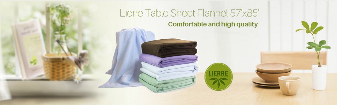 Most popular types of massage sheets for practitioners from Lierre