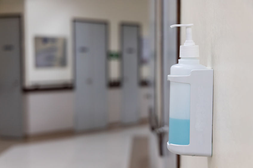 Use this reusable plastic bottles to refill hand sanitizer, save money and our environment!