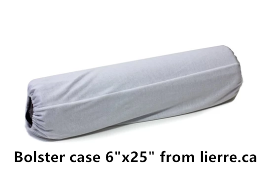 bolstercase-6''x25'' from Lierre.ca