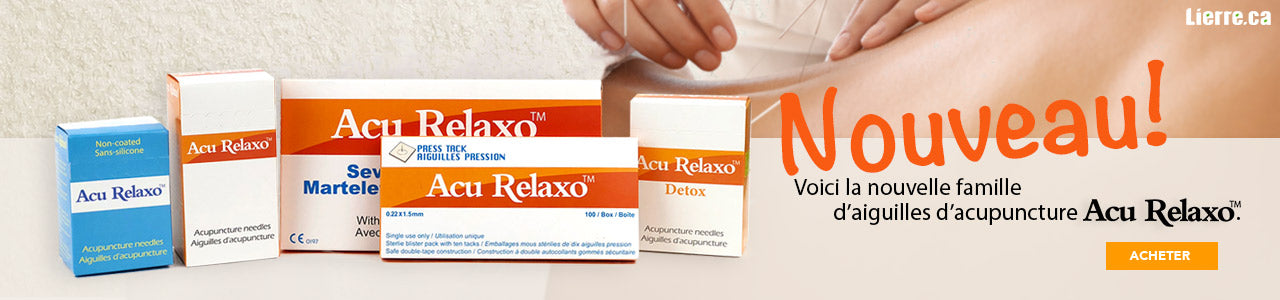 Buy acu relaxo acupuncture needles at lierre.ca