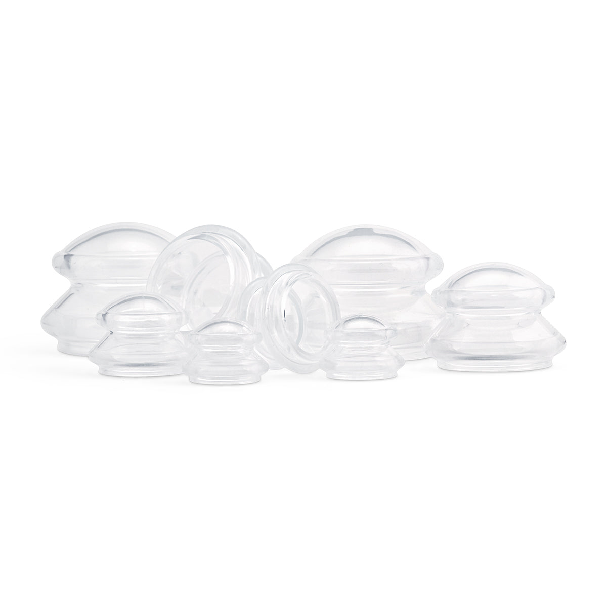 Natural Balance Clear Silicone Cupping Set 8 cups