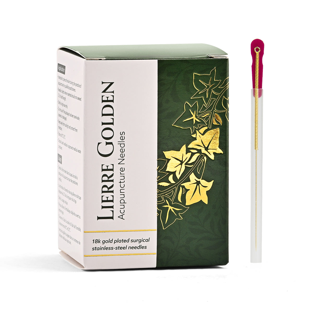 Lierre Golden Acupuncture needles 100pcs/box