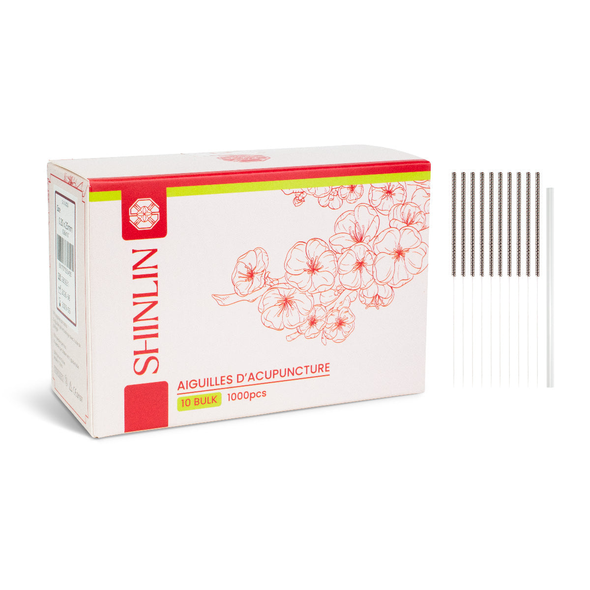 ShinLin®10 Bulk Acupuncture Needles 1000pcs/box