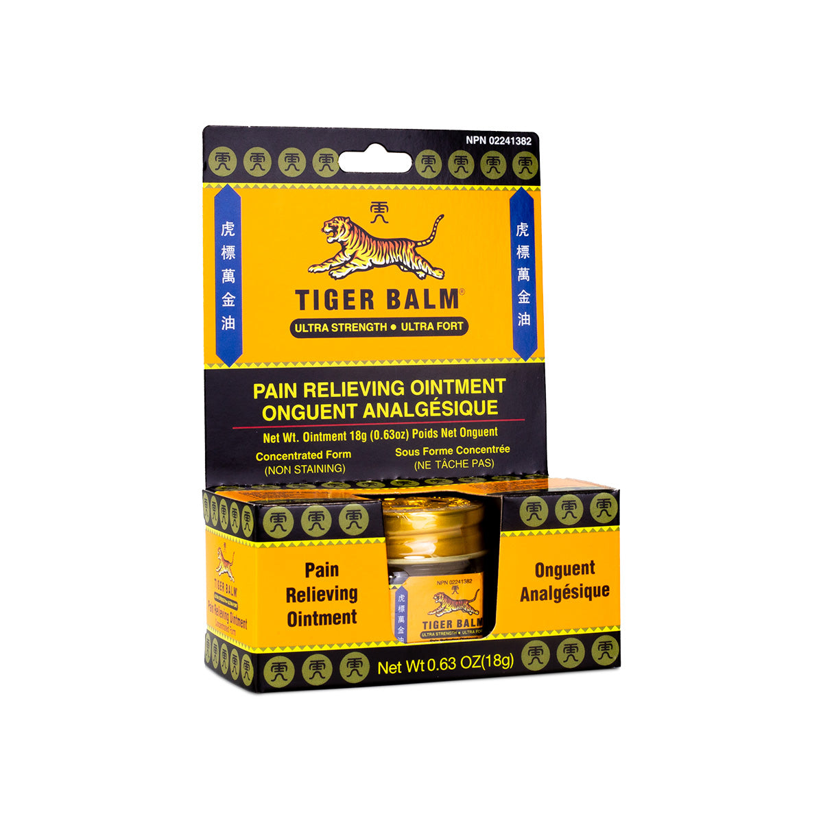 Tiger Balm Ultra Strength Pain Relieving Balm – 18 g