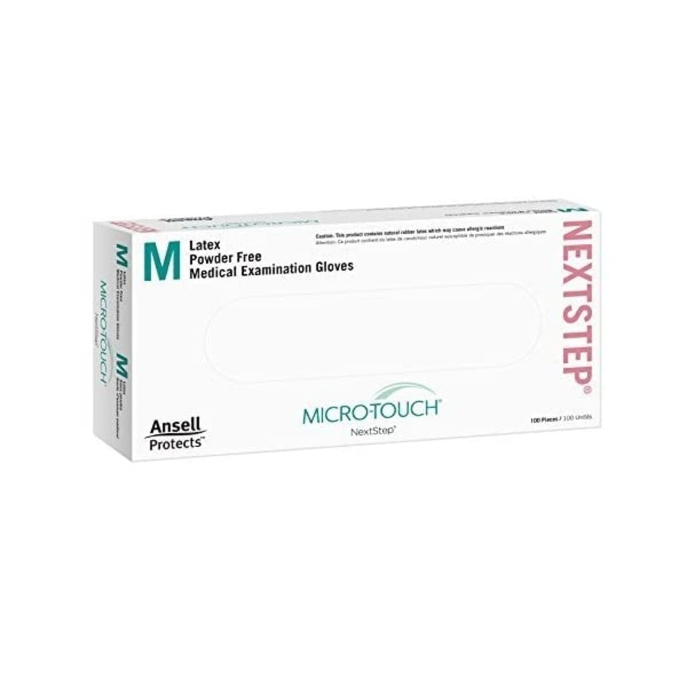 Ansell MICRO-TOUCH® NextStep® Latex Powder-Free Medical Examination Gloves (100 Pcs)