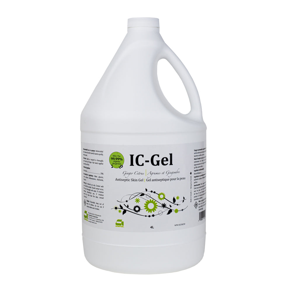 IC-GEL, Antiseptic Skin Gel (Hand Sanitizer) 4L