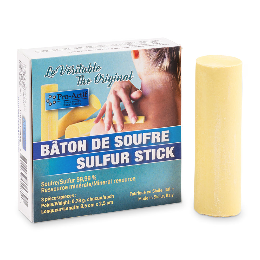 Auris Sulfur Stick Massage Stick (3pcs)
