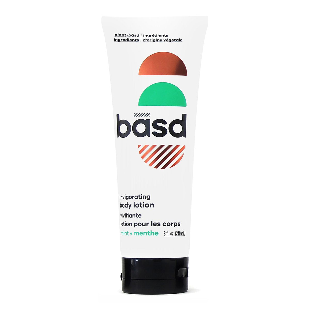 Basd body lotion with invigorating mint
