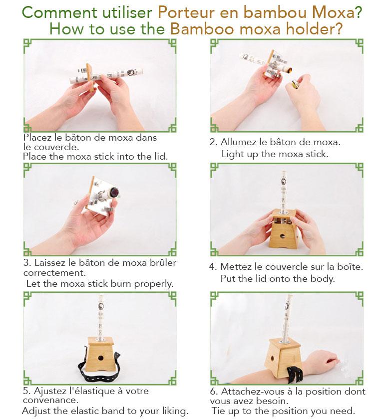 Bamboo Moxa Box