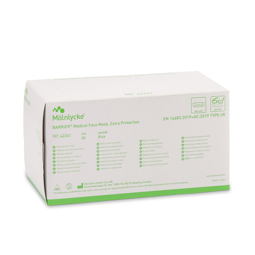 Barrier Medical Face Mask Extra Protection Type IIR 50 pcs