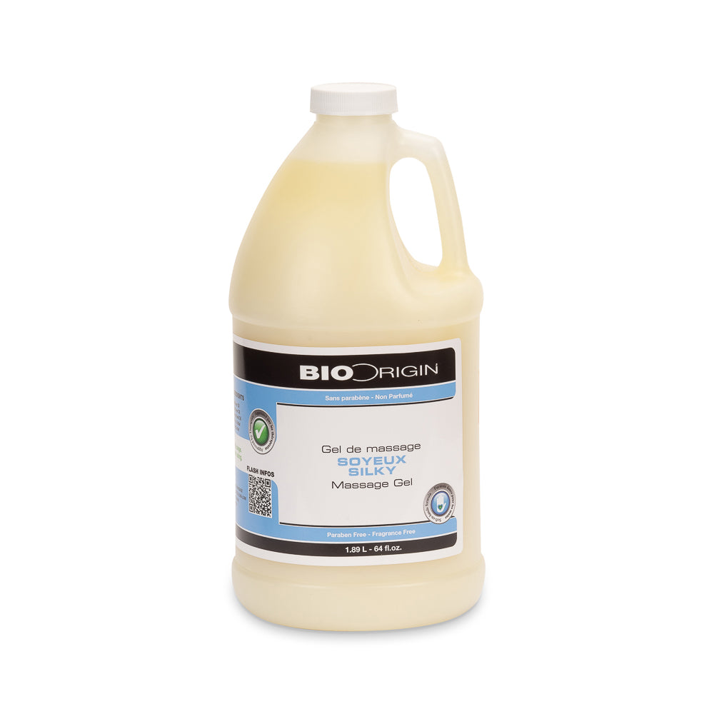 BioOrigin massage gel silky 1/2 gallon