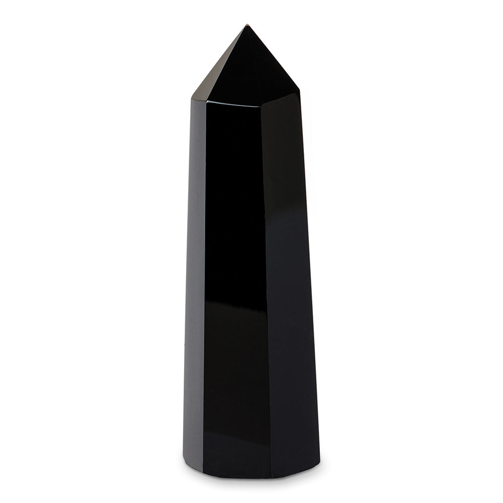 Thera Crystals® Black Obsidian Point for Acupressure