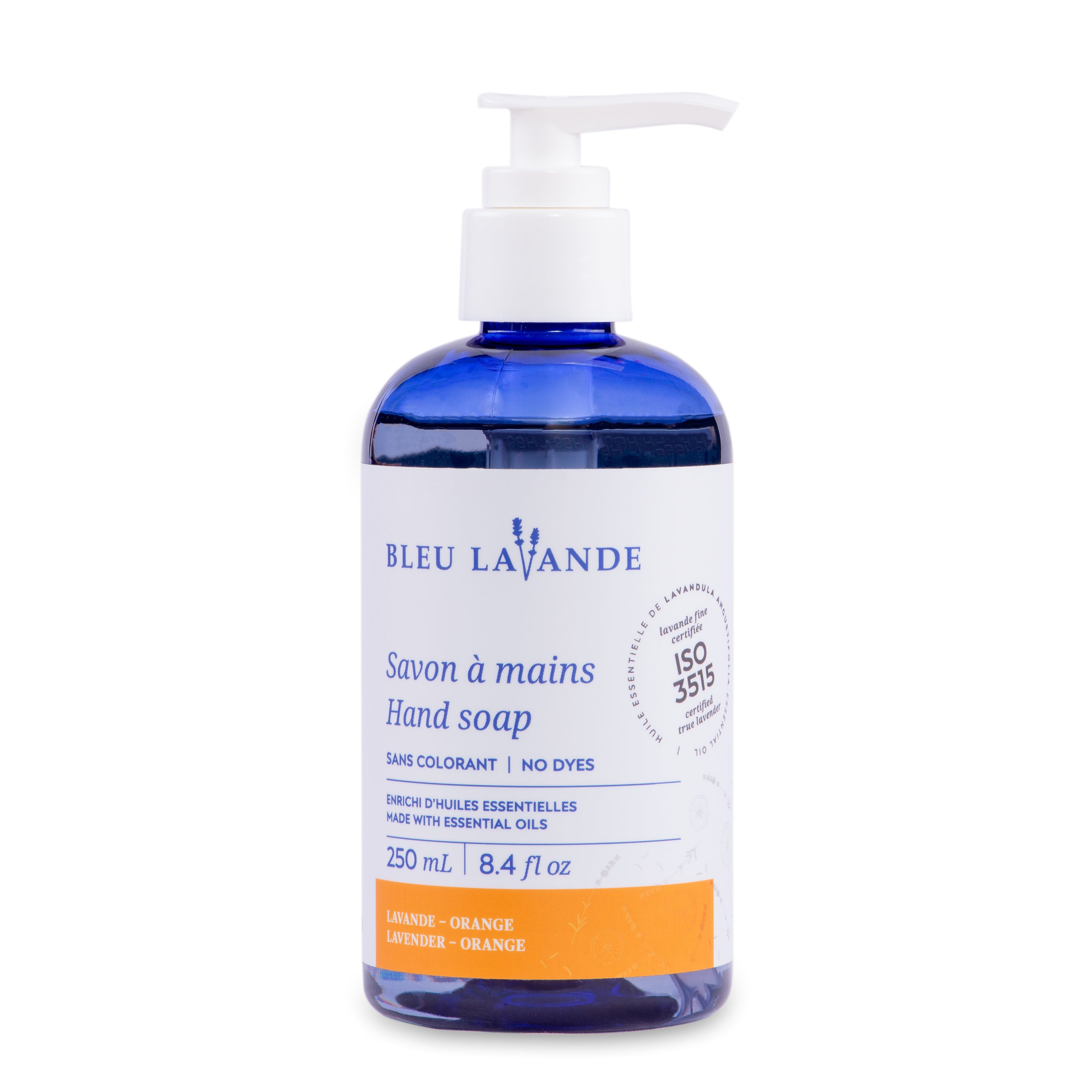 Bleu Lavender Hand Soap, Orange 250ml