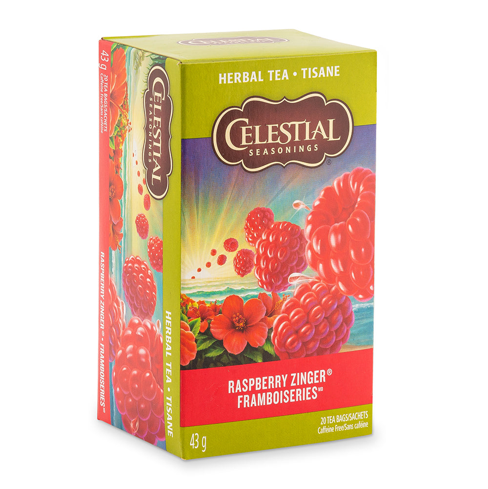 Celestial Seasonings Raspberry Zinger, 43 g 20 tea bags