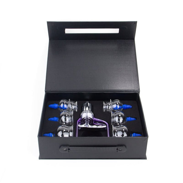 Glass Cupping Set with pump (8 pcs) Lierre.ca