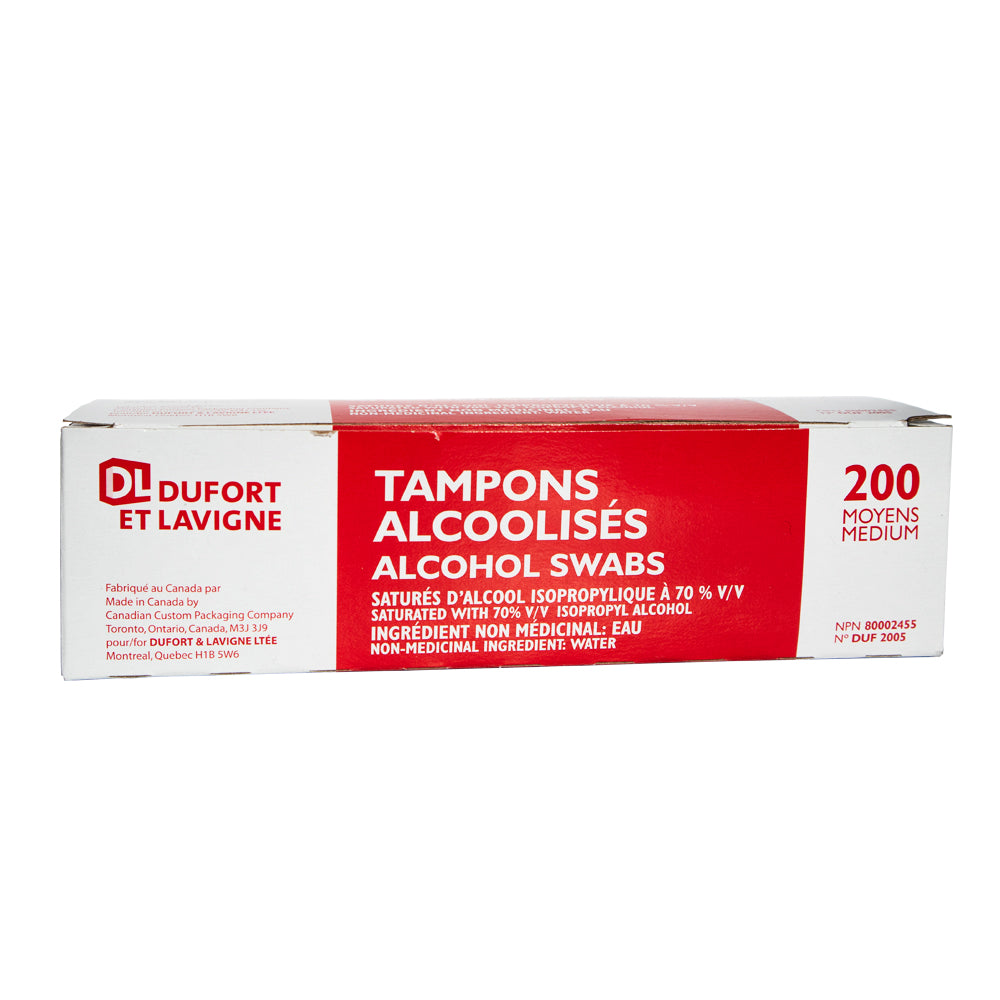 DL Dufort Alcohol Swabs