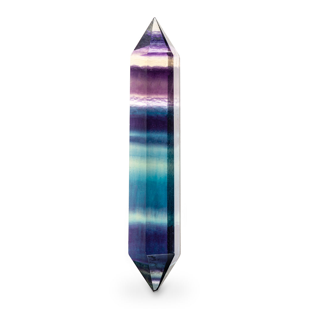 Fluorite Crystal Point for Acupressure