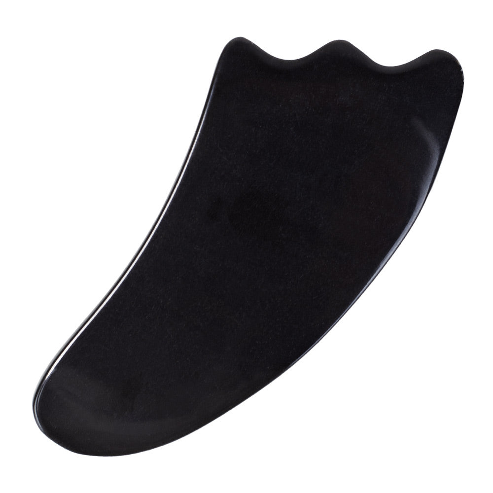 LEEOYINK Natural Horn Gua Sha Scraping Plate, SPA Massage Tool, Traditional Chinese Body Massager, Acupuncture Scraper Made Of Ox Horn
