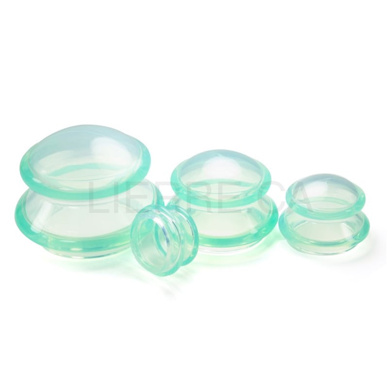 Silicone Cupping Set 6 Cups - Jade Soft® 