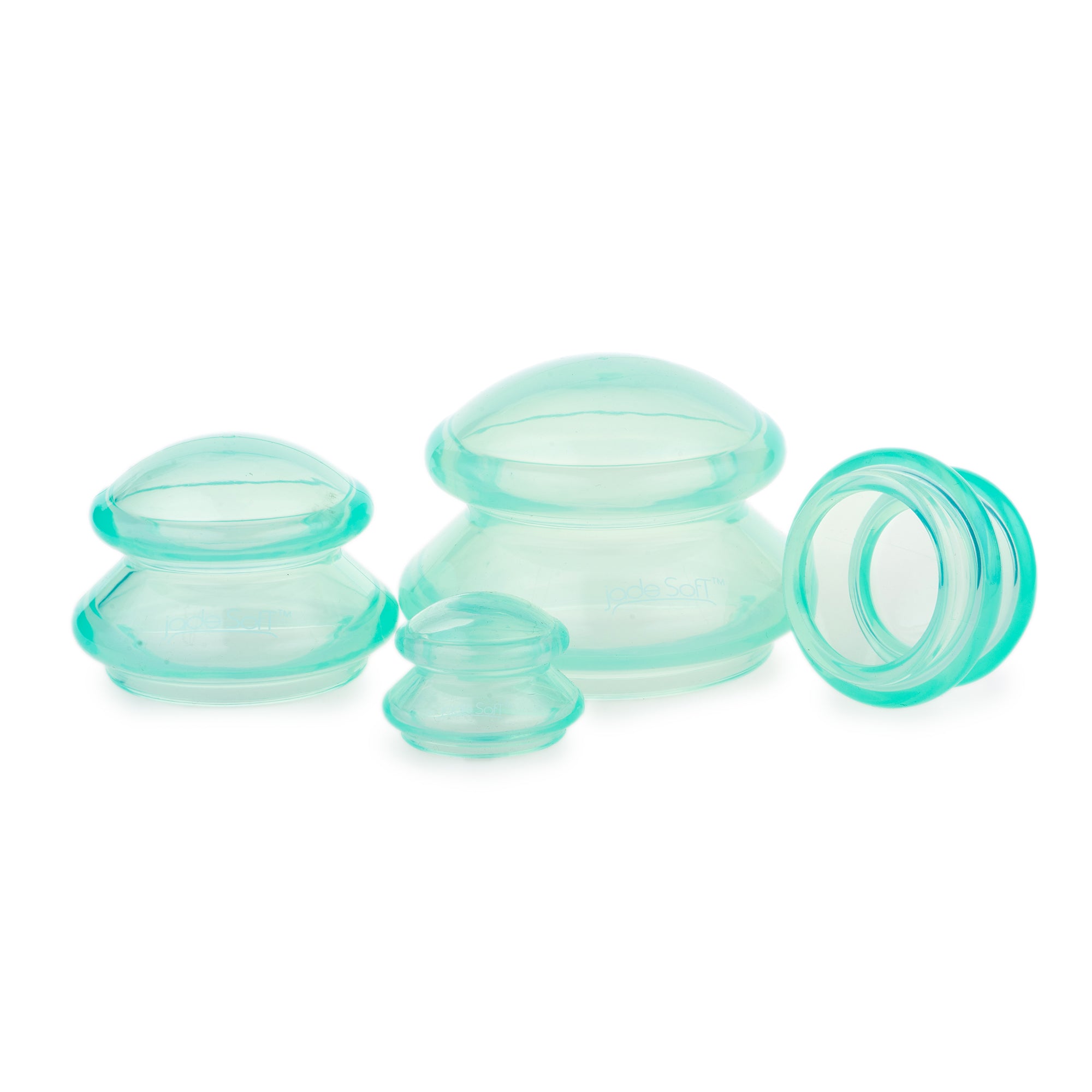 Jade Soft® Silicone Cupping Set 4 cups
