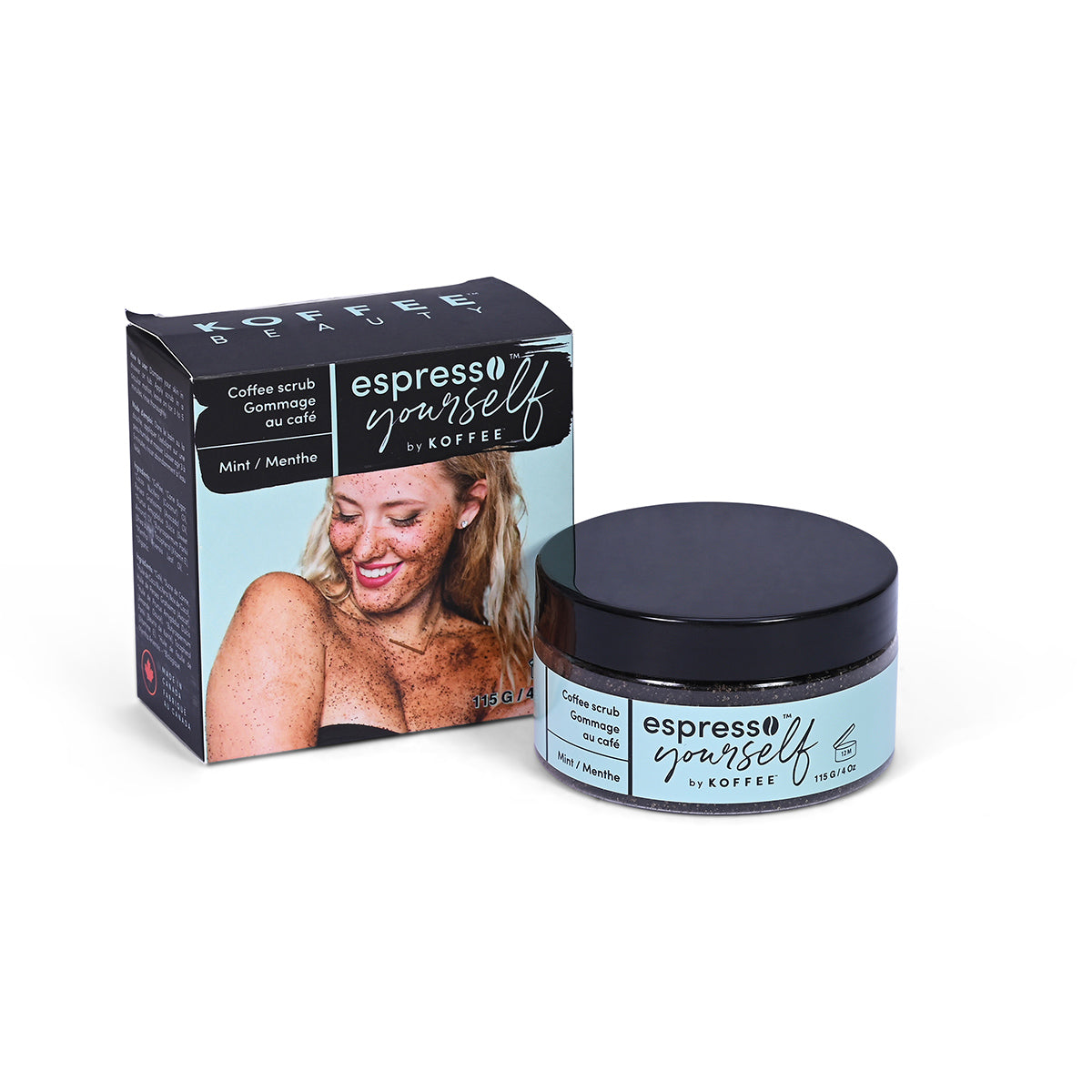 Koffee Beauty Coffee Scrub - Mint
