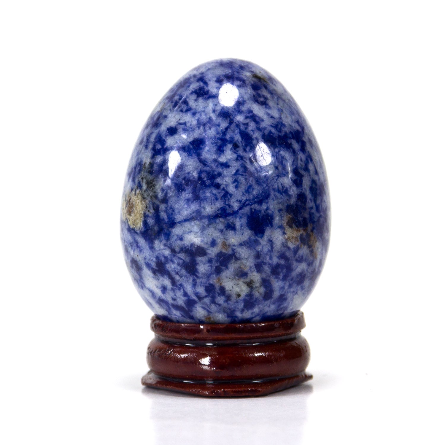 Natural Handcarved Sodalite Gemstone Egg