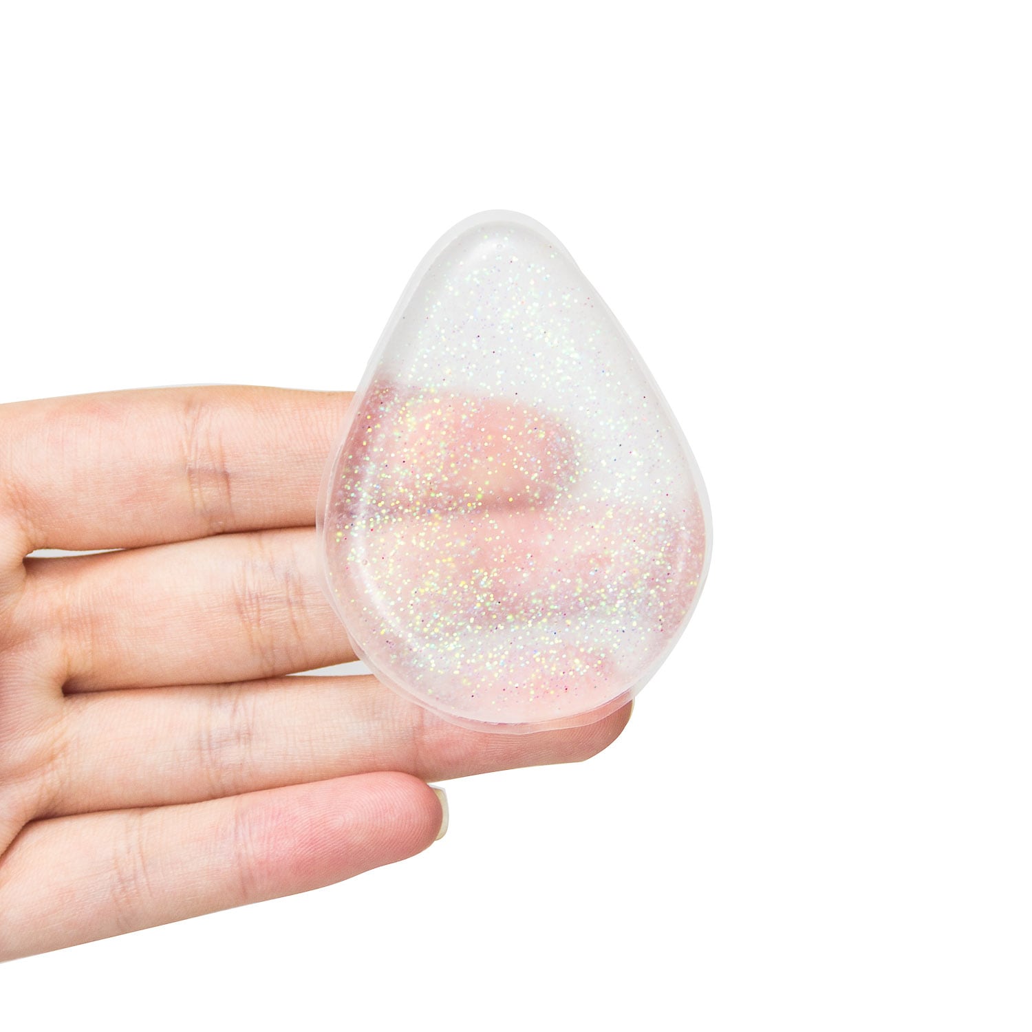 Raindrop Silicone Makeup Sponge (glitter)