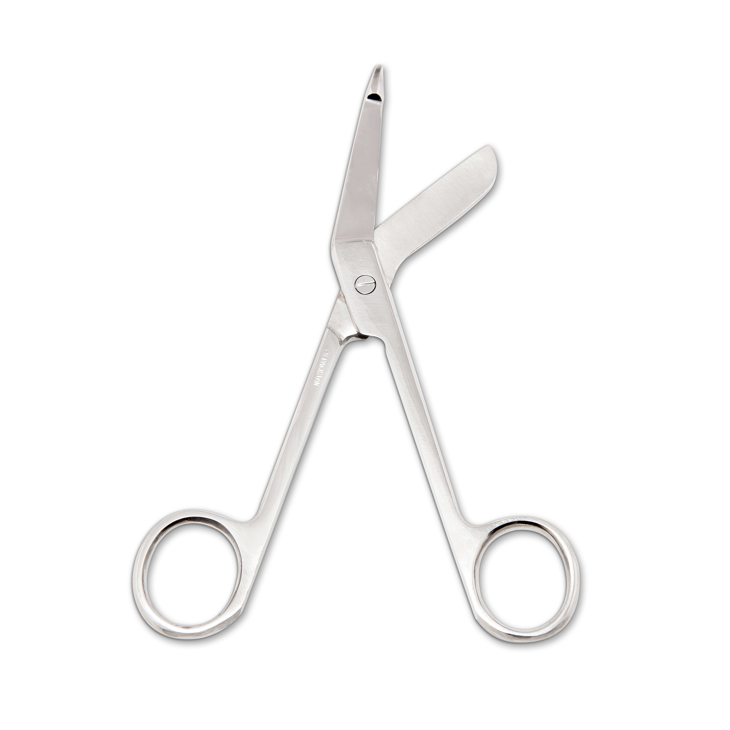 20-Pack Lister Bandage Scissors 4.5" With Clip - Stainless Steel, Curved Blunt