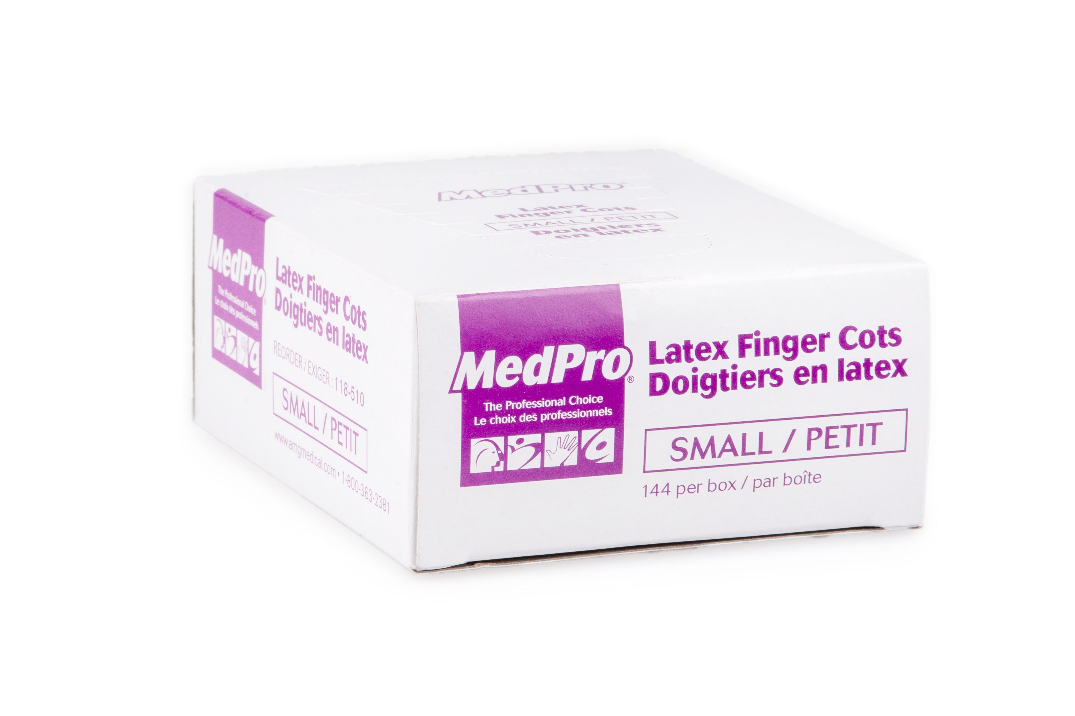 MedPro Latex Finger Cots 144 pcs
