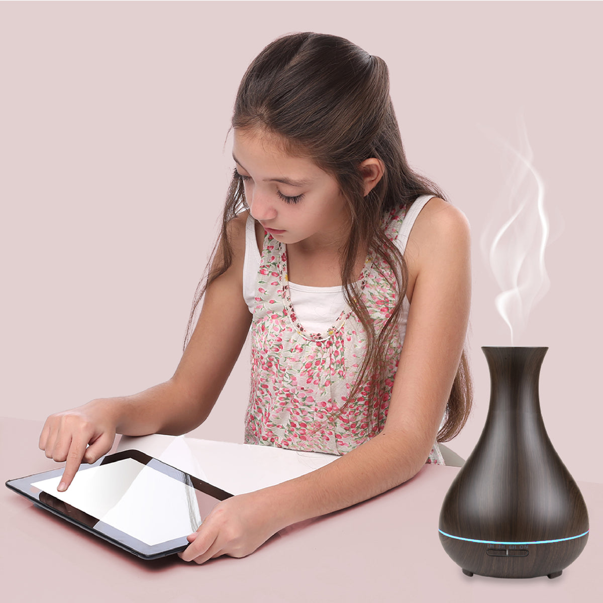 Diffuser Ca Naturaroma Ultrasonic Aroma Diffuser Dark Grain - Lierre.ca