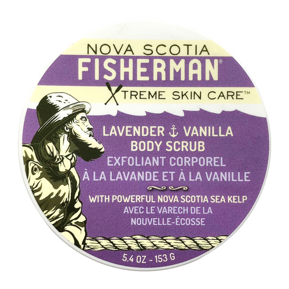 Nova Scotia Fisherman Lavender Vanilla Body Scrub 153g