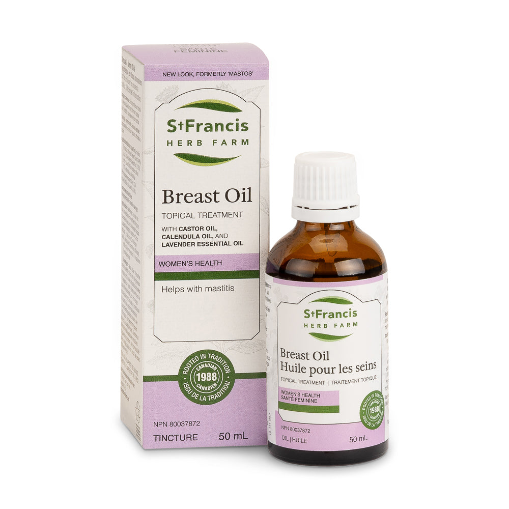 St Francis Herb Farm Breast Oil