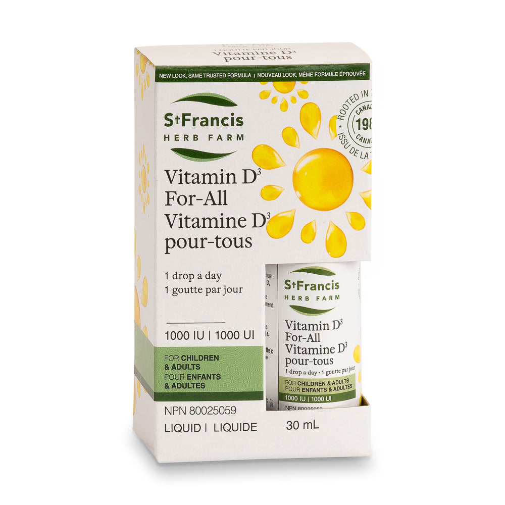 St Francis Herb Farm Vitamin D-for-All 30ml
