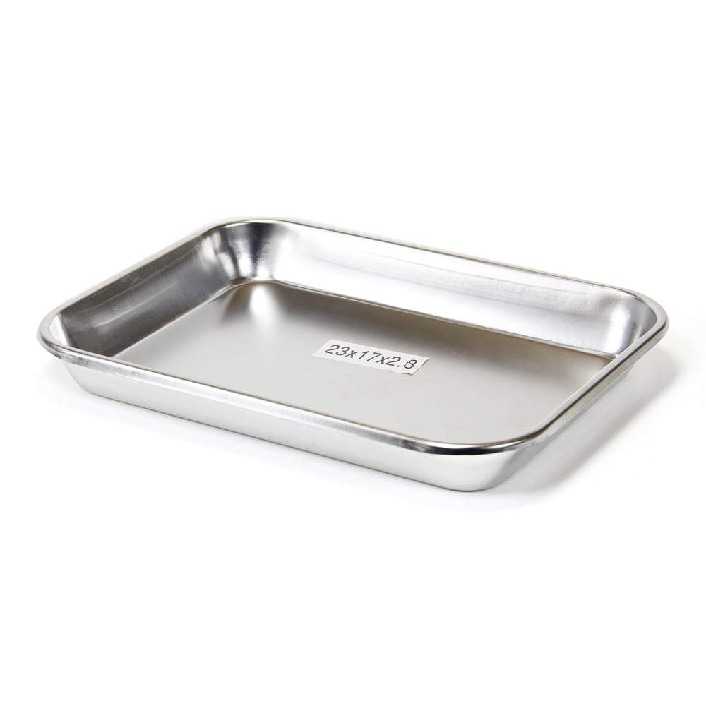 Stainless steel instrument tray
