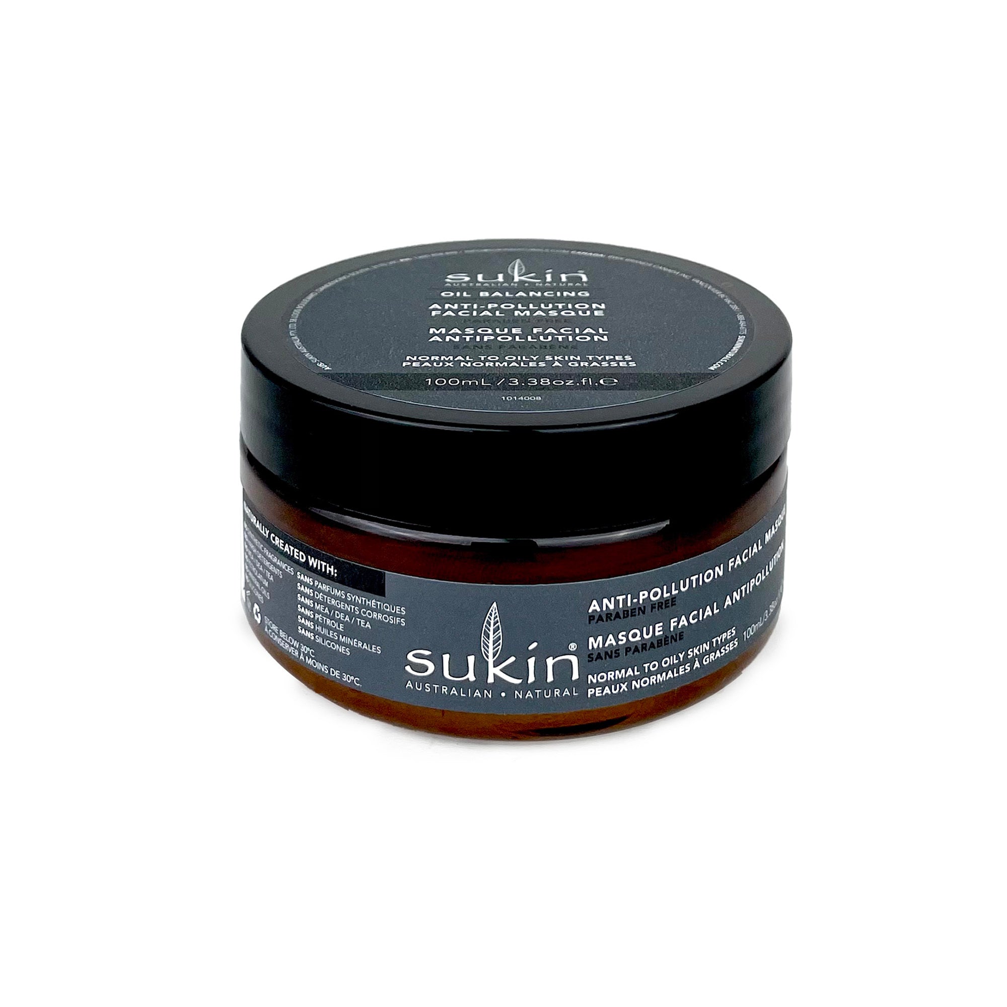 Sukin Anti-pollution Facial Masque – Oil Balancing 100ml
