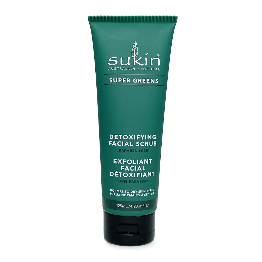 Sukin Detoxifying Facial Scrub | Super Greens 125ml