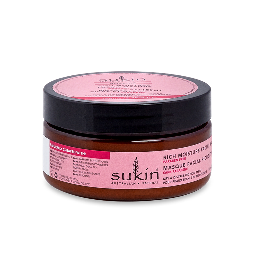 Sukin Rosehip Rich Moisture Facial Masque 100ml