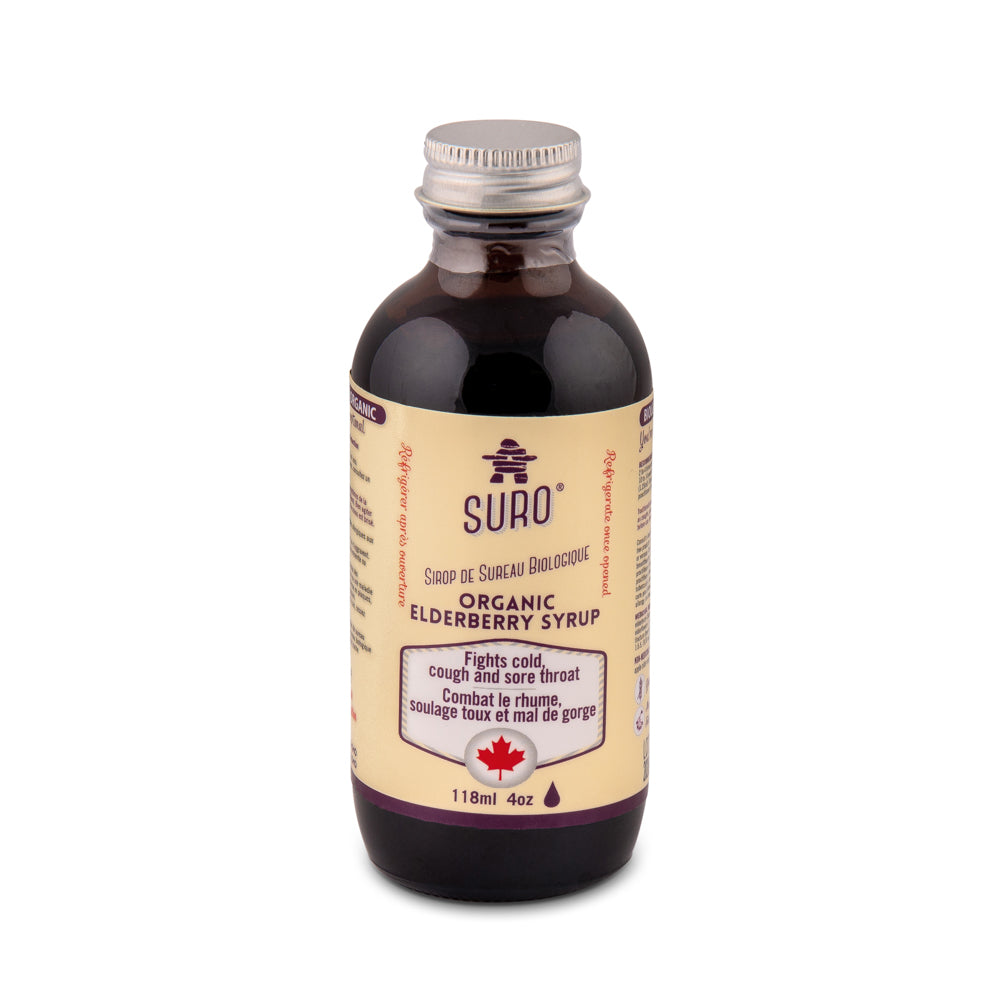 Suro Organic Elderberry Syrup For Adult 118ml