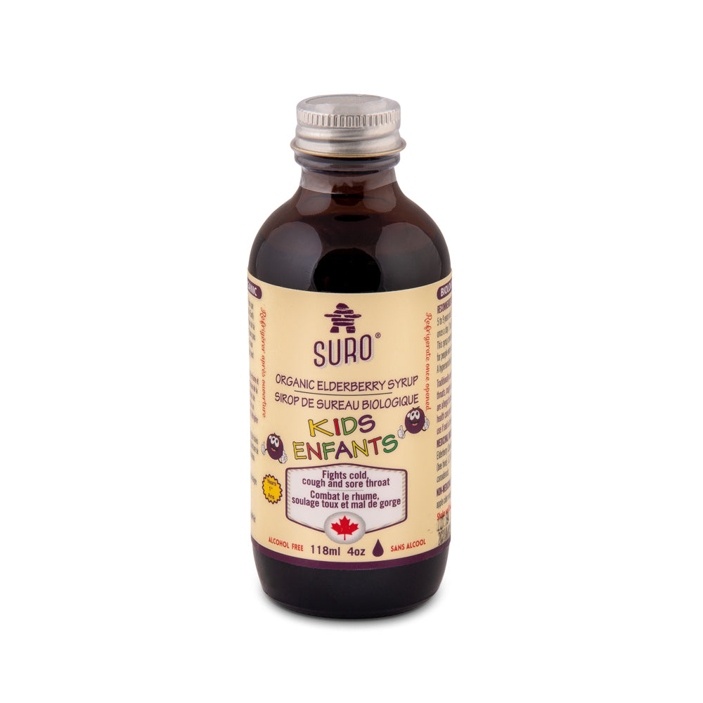 Suro Organic Elderberry Syrup For Kid 118ml