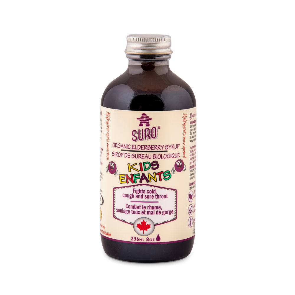 Suro Organic Elderberry Syrup For Kid 236ml