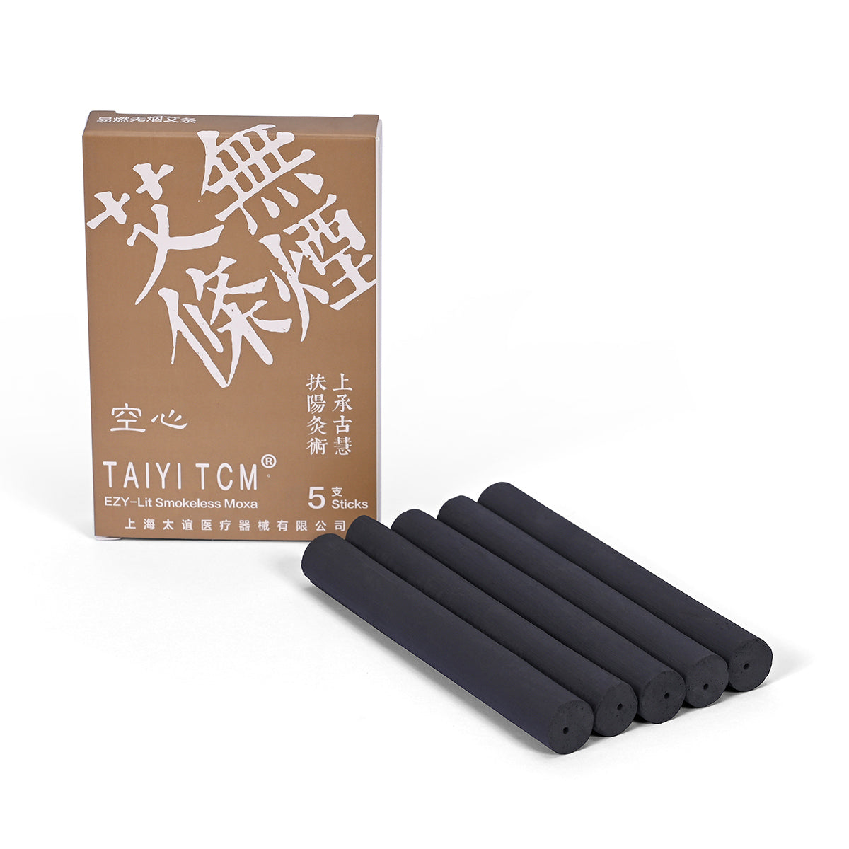 TAIYI TCM Smokeless Moxa Rolls with Hollow Center