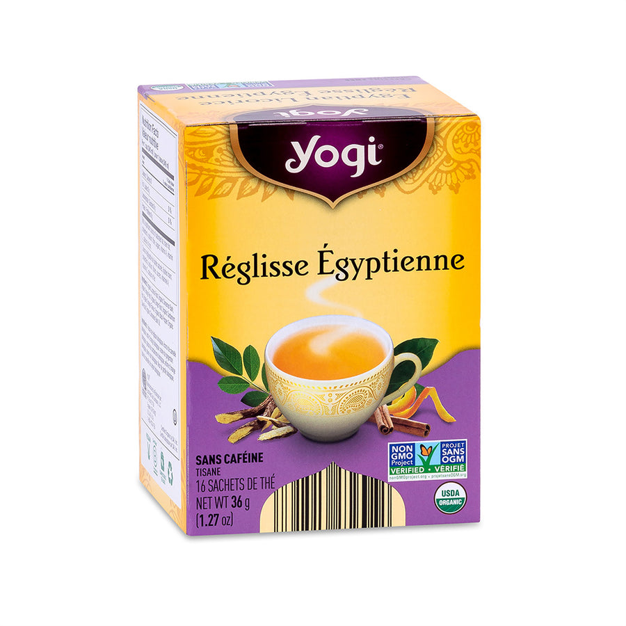 Yogi Tea Egyptian Licorice Herbal Tea Lierre.ca